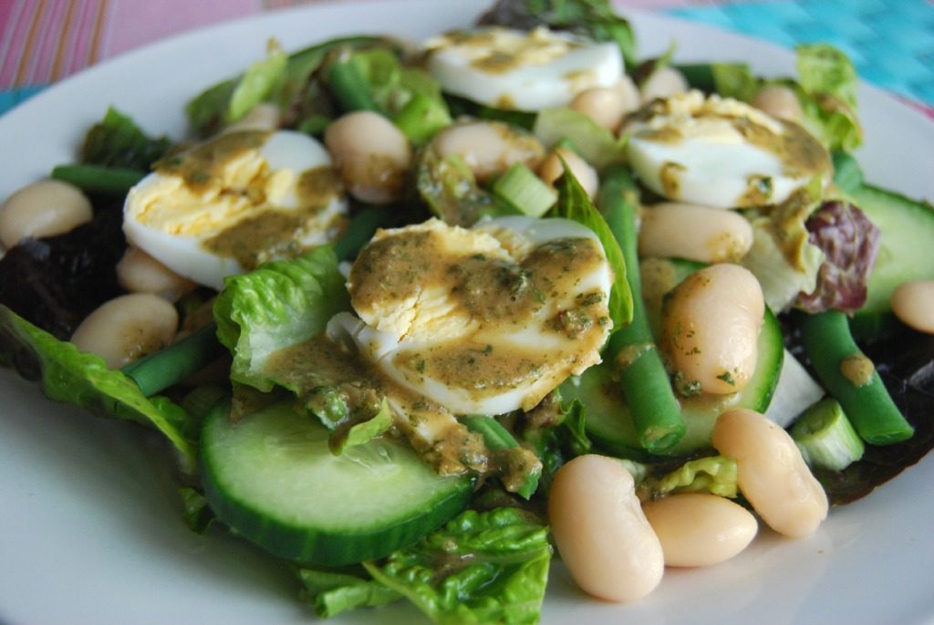 May 2018 - Egg Salad with Beans