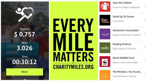 Sept 2018 - Charity Miles