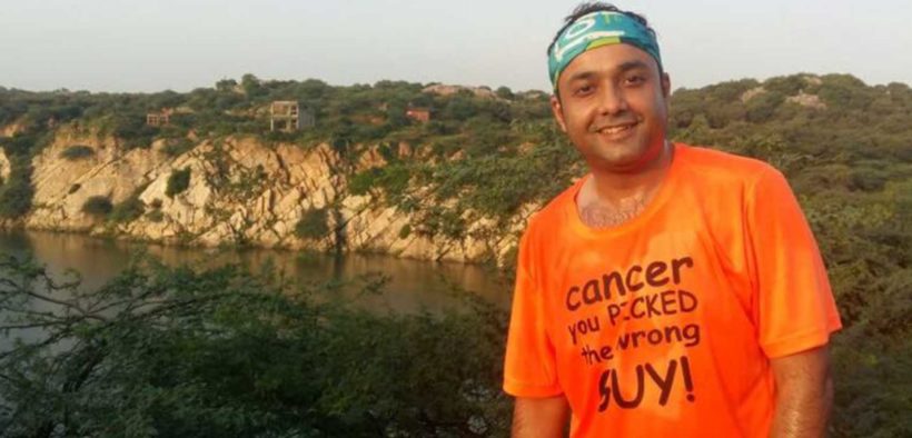 Sidharth Ghosh Cancer survivor, author & marathoner