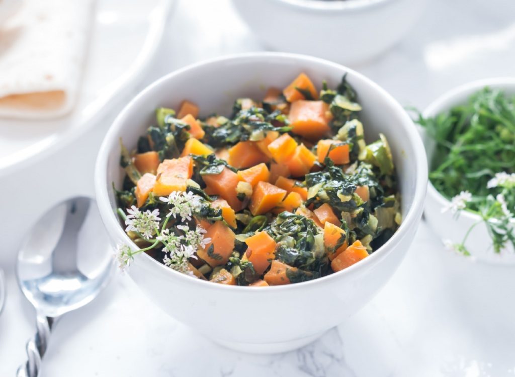 Jun 2019 - Food - Carrot methi subzi