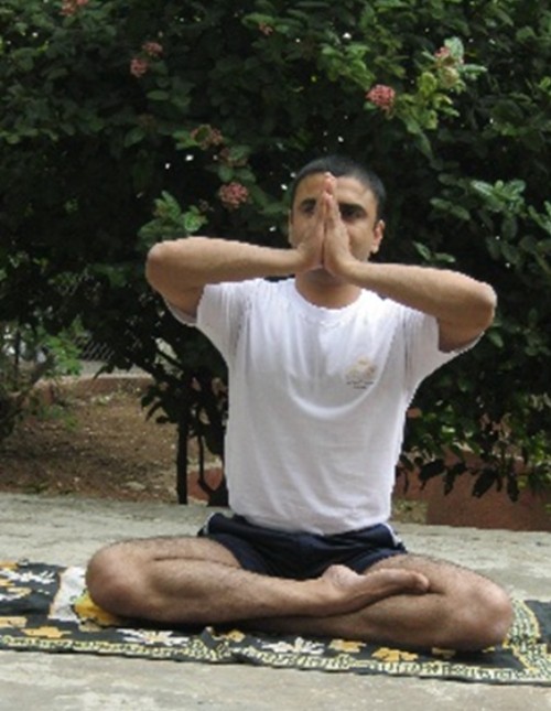 Yoga: Parvatasana