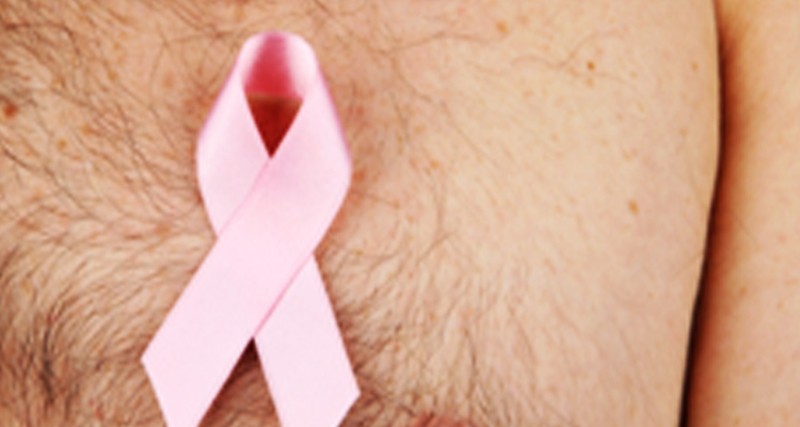 Men don’t get breast cancer
